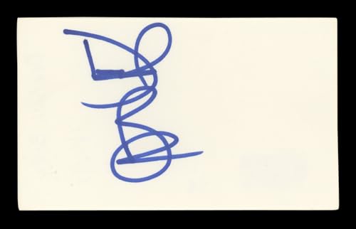 Diedrich Bader Napoleon Dynamite Authentic Signed 3x5 Index Card BAS #BL96943