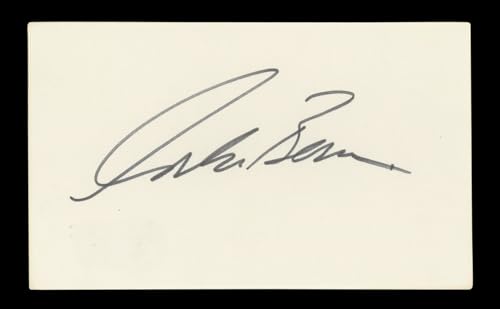 Corbin Bernsen L.A. Law Authentic Signed 3x5 Index Card Autographed BAS #BL96489