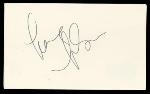 Nancy McKeon The Facts of Life Authentic Signed 3x5 Index Card BAS #BL96376