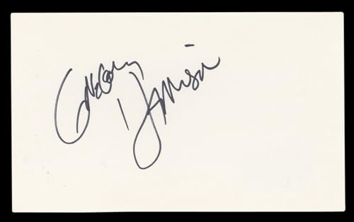 Gregory Harrison Trapper John, M.D. Authentic Signed 3x5 Index Card BAS #BL96858