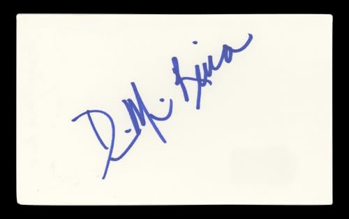 Diana-Maria Riva Dead to Me Signed 3x5 Index Card Autographed BAS #AD70257