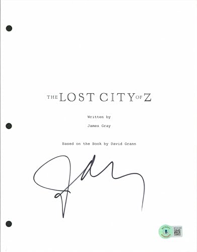 James Gray Authentic Signed 8.5x11 The Lost City Of Z Script Cover BAS #BF24169