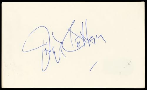 Joseph Cotten Citizen Kane Authentic Signed 3x5 Index Card BAS #BN89221