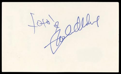 Paula Abdul American Idol "XOXO!" Authentic Signed 3x5 Index Card BAS #BL98632