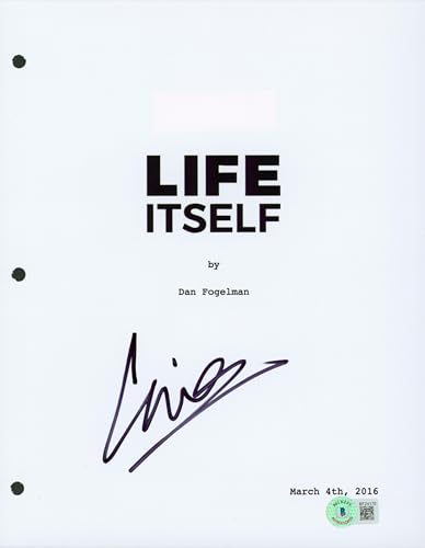 Laia Costa Authentic Signed 8.5x11 Life Itself Script Cover BAS #BF24170