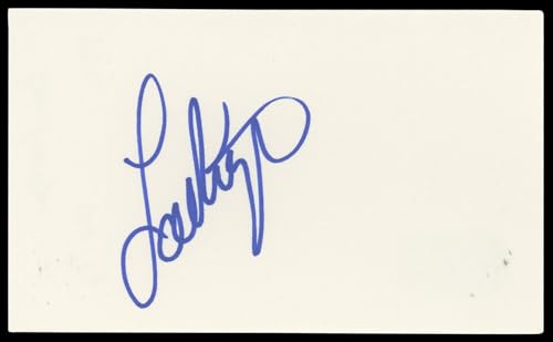 Lou Ferrigno The Incredible Hulk Authentic Signed 3x5 Index Card BAS #BN89155
