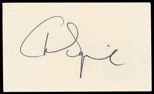 Chris Squire Authentic Signed 3x5 Index Card Autographed BAS #BL96885