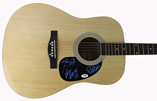 Misfits Jerry Only Dez Cadena & Robo Authentic Signed Guitar PSA/DNA #Q51255
