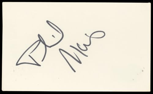 Phil Morris Meet the Spartans Authentic Signed 3x5 Index Card BAS #BN89115
