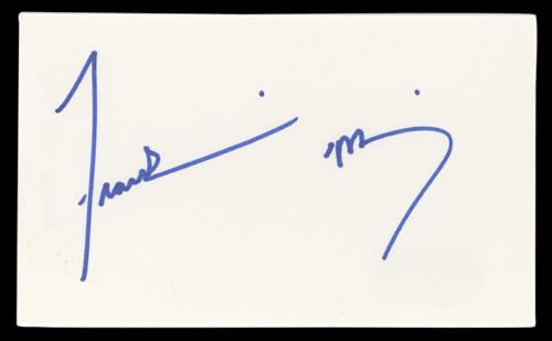 Frankie Muniz Malcolm in the Middle Authentic Signed 3x5 Index Card BAS #BL98787