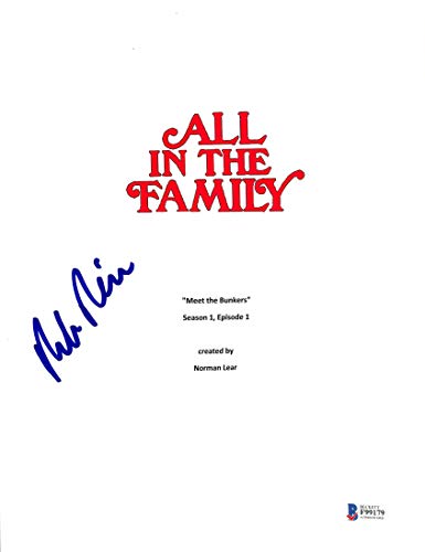 Rob Reiner Authentic Signed  All In The Family TV Pilot Script Cover BAS #F99179
