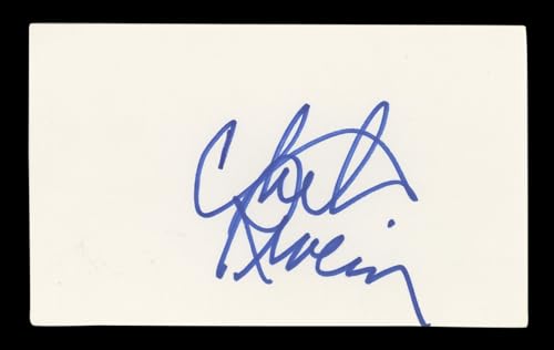 Chita Rivera Chicago Authentic Signed 3x5 Index Card Autographed BAS #AD70256