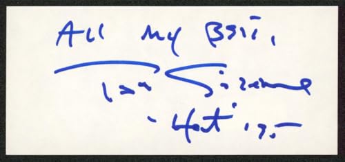 Tom Sizemore Saving Private Ryan Signed 2.25x5 Cut Signature BAS #AD70358