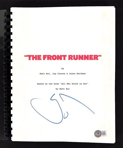 Hugh Jackman The Front Runner Authentic Signed Movie Script BAS #BL91190