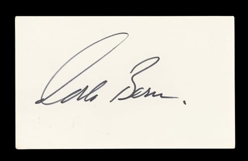 Corbin Bernsen L.A. Law Authentic Signed 3x5 Index Card Autographed BAS #BL96488