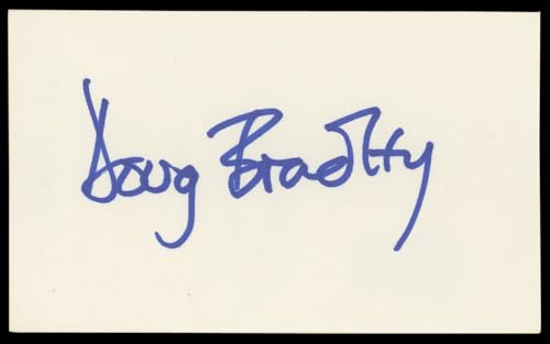 Doug Bradley Hellraiser Authentic Signed 3x5 Index Card Autographed BAS #AD70428