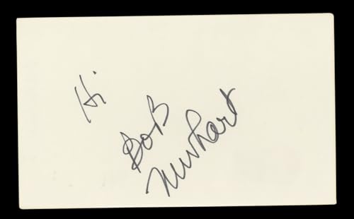 Bob Newhart Big Bang Theory "Hi" Authentic Signed 3x5 Index Card BAS #BL96465