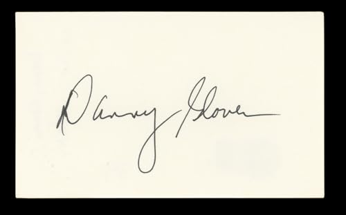 Danny Glover Lethal Weapon Signed 3x5 Index Card Autographed BAS #BL96630