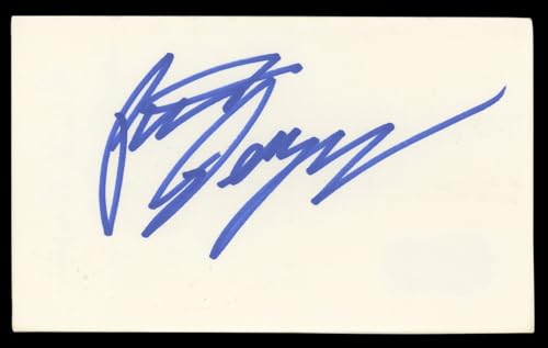 Patrick Dempsey Grey's Anatomy Authentic Signed 3x5 Index Card BAS #BL98496