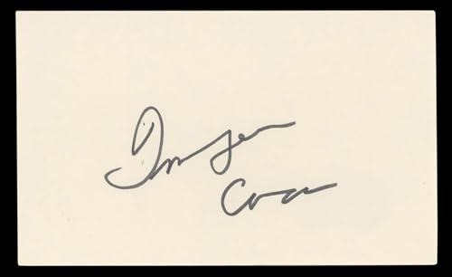 Imogene Coca Your Show of Shows Authentic Signed 3x5 Index Card BAS #BL96840