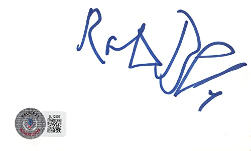 Robert Blake In Cold Blood Authentic Signed 3x5 Index Card BAS #BJ12803