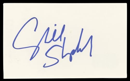 Cybill Shepherd The Last Picture Show Signed 3x5 Index Card BAS #BL96368