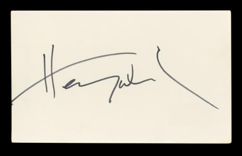 Henry Winkler Happy Days Authentic Signed 3x5 Index Card BAS #BL96400