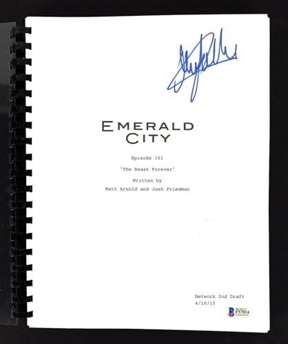 Oliver Jackson-Cohen Signed Emerald City Episode 101 Tv Script BAS #F57824