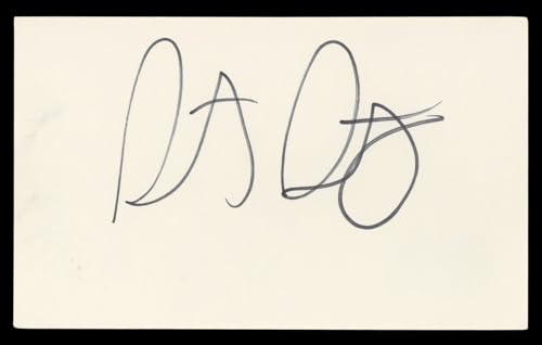 Steve Guttenberg Police Academy Authentic Signed 3x5 Index Card BAS #BL98472