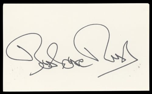 Barbara Rush It Came from Outer Space Signed 3x5 Index Card BAS #BN89421