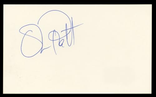 Oliver Platt The Three Musketeers Authentic Signed 3x5 Index Card BAS #BL98860