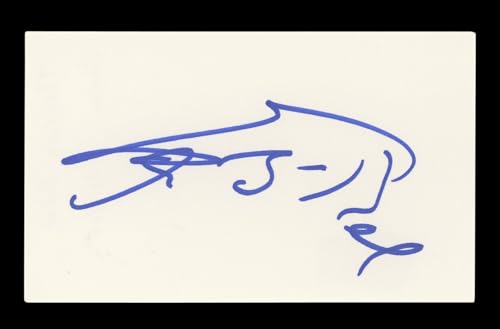 Theodore Bikel My Fair Lady Signed 3x5 Index Card Autographed BAS #AD70197