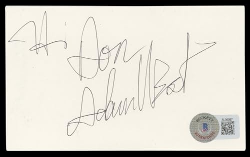 Adam West Batman "Hi Don" Authentic Signed 3x5 Index Card BAS #BL96967
