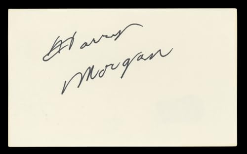 Harry Morgan M*A*S*H Authentic Signed 3x5 Index Card Autographed BAS #BL96951
