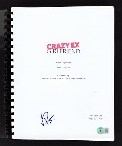 Vincent Rodriguez Crazy Ex-Girlfriend Authentic Signed Movie Script BAS #BK02217