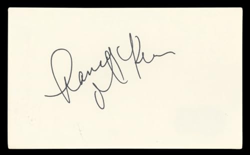 Nancy McKeon The Facts of Life Authentic Signed 3x5 Index Card BAS #BL96377