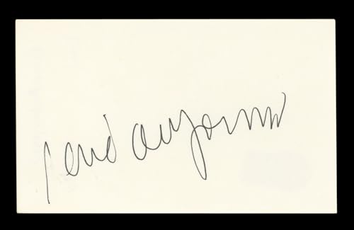 René Auberjonois Star Trek Signed 3x5 Index Card Autographed BAS #AD70183