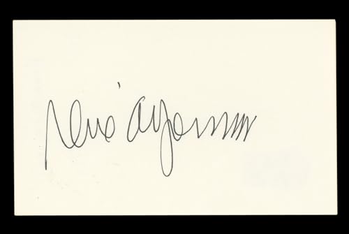 René Auberjonois Star Trek Signed 3x5 Index Card Autographed BAS #AD70185