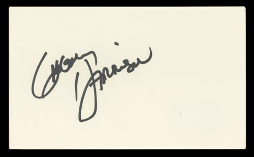 Gregory Harrison Trapper John, M.D. Authentic Signed 3x5 Index Card BAS #BL96860