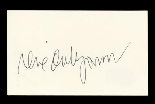 René Auberjonois Star Trek Signed 3x5 Index Card Autographed BAS #AD70189