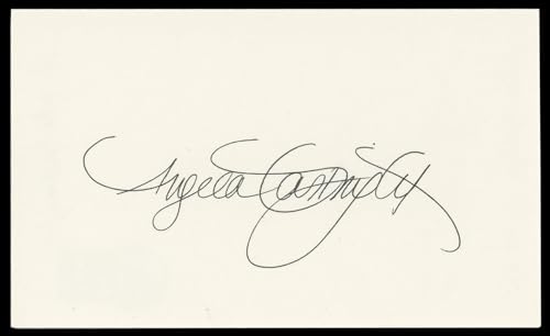 Angela Cartwright The Danny Thomas Show Signed 3x5 Index Card BAS #BM57067