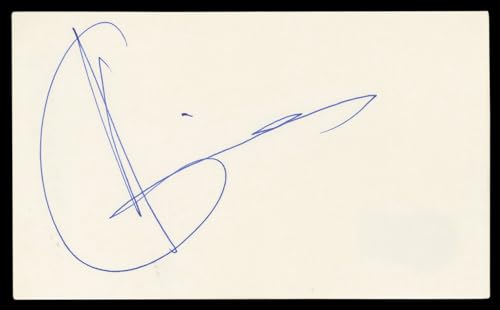 Andy Garcia The Untouchables Authentic Signed 3x5 Index Card BAS #BL96360
