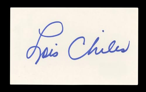 Lois Chiles Moonraker Authentic Signed 3x5 Index Card Autographed BAS #AD70175
