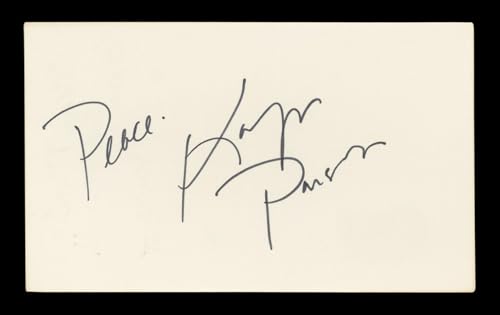 Karyn Parsons Fresh Prince of Bel-Air "Peace" Signed 3x5 Index Card BAS #BL96473