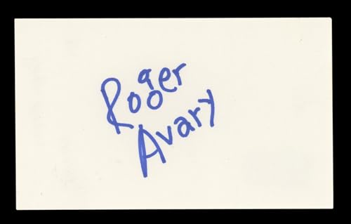 Roger Avary Pulp Fiction Signed 3x5 Index Card Autographed BAS #AD70191
