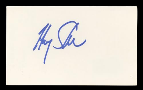 Harry Shearer The Simpsons Authentic Signed 3x5 Index Card BAS #BL96932