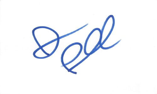 Drew Powell Gotham Authentic Signed 3x5 Index Card Autographed BAS #BL96224