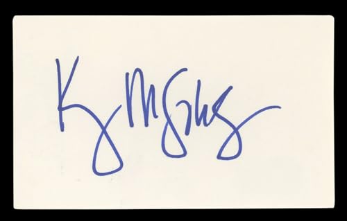 Kelly McGillis Top Gun Authentic Signed 3x5 Index Card Autographed BAS #BL96452