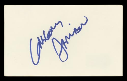 Gregory Harrison Trapper John, M.D. Authentic Signed 3x5 Index Card BAS #BL96855