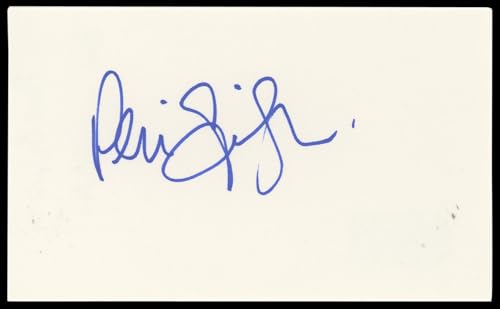 Peri Gilpin Frasier Authentic Signed 3x5 Index Card Autographed BAS #BN89191